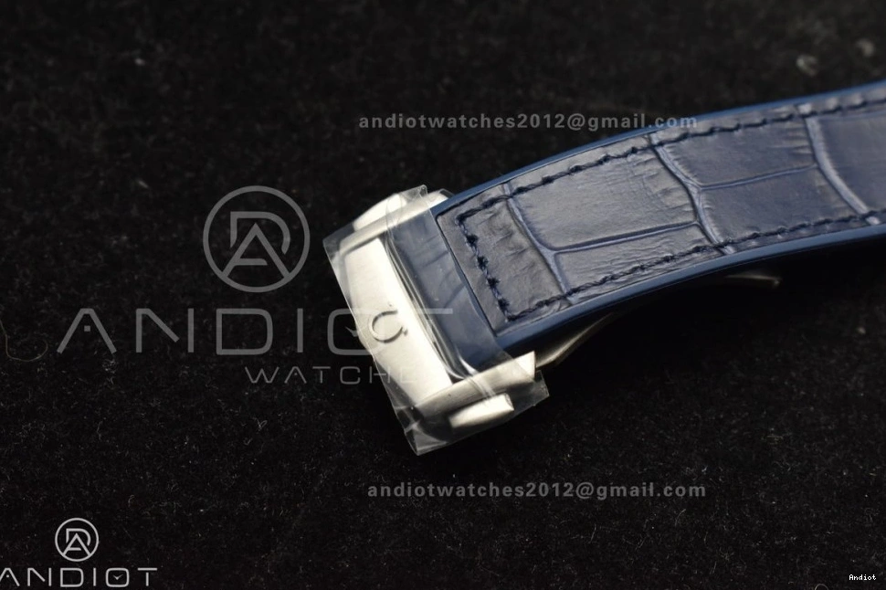 on Blue 1:1 Best 543 Edition SS Gummy A8900 Super White FashionForward Constellation Dial Strap Clone Ceramic VSF Blue 0819